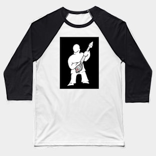 Bass Icon Musician Logo Baseball T-Shirt